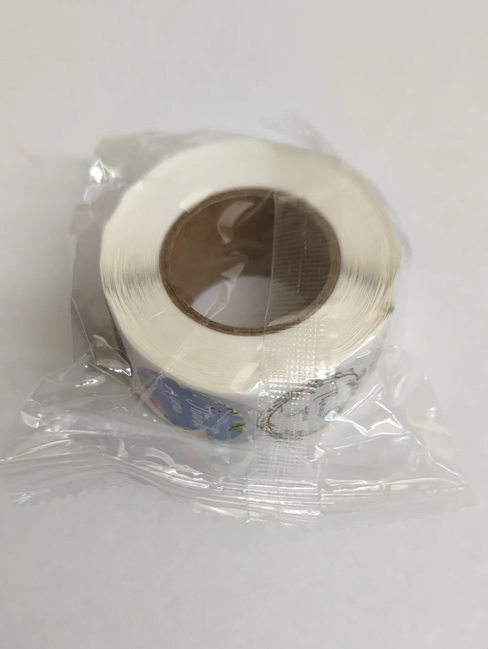 🌻NEW Thank You One-Inch Multi Colored Floral 500 Count Sticker Roll